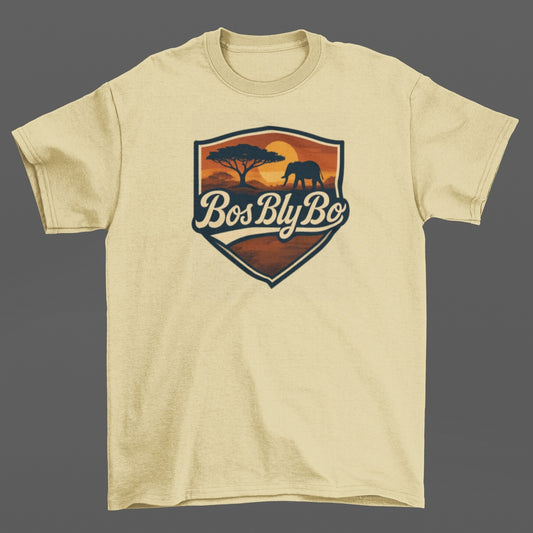 Bos Bly Bo Crest 2 Unisex Crew Neck T-Shirt
