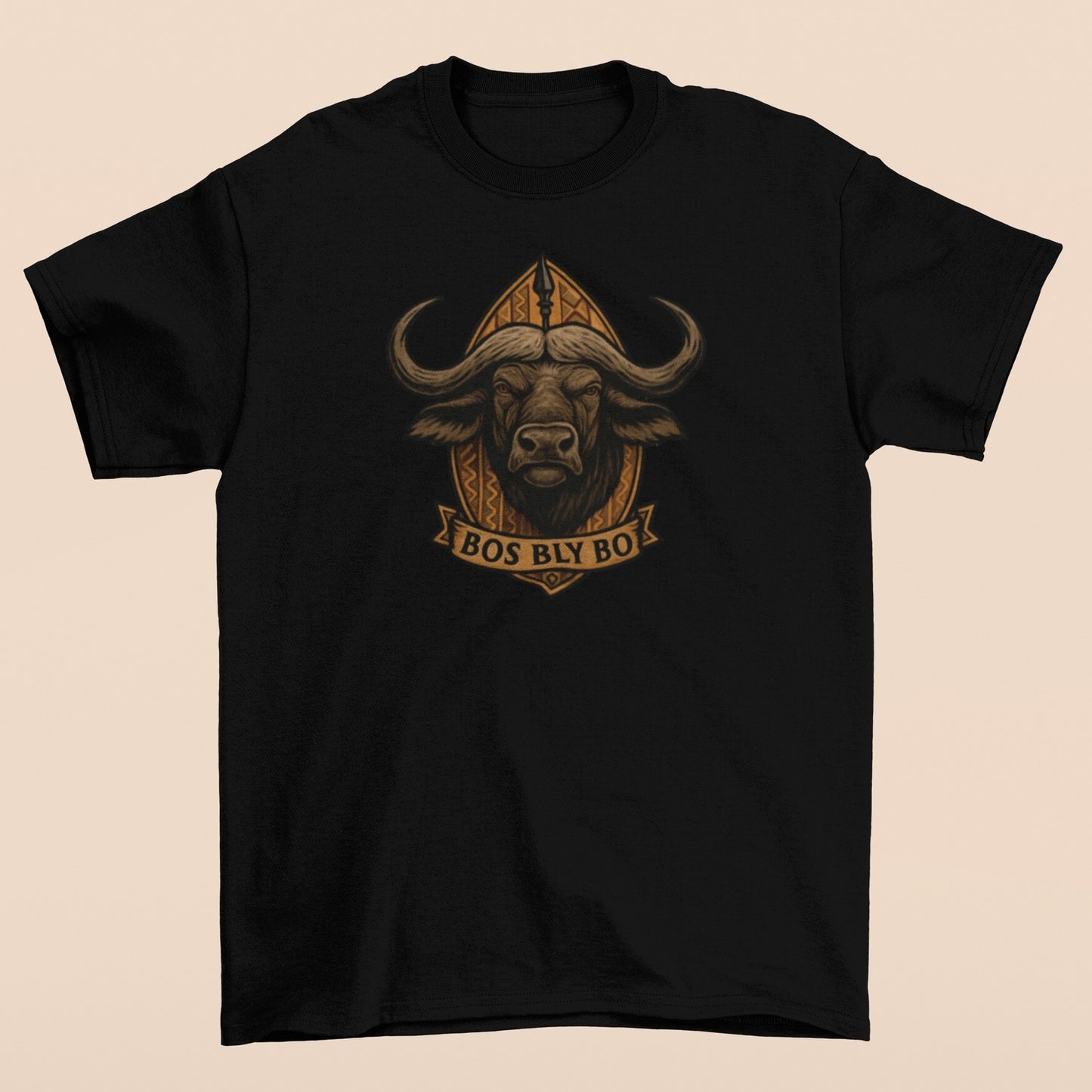 Buffalo Shield Unisex Crew Neck T-Shirt