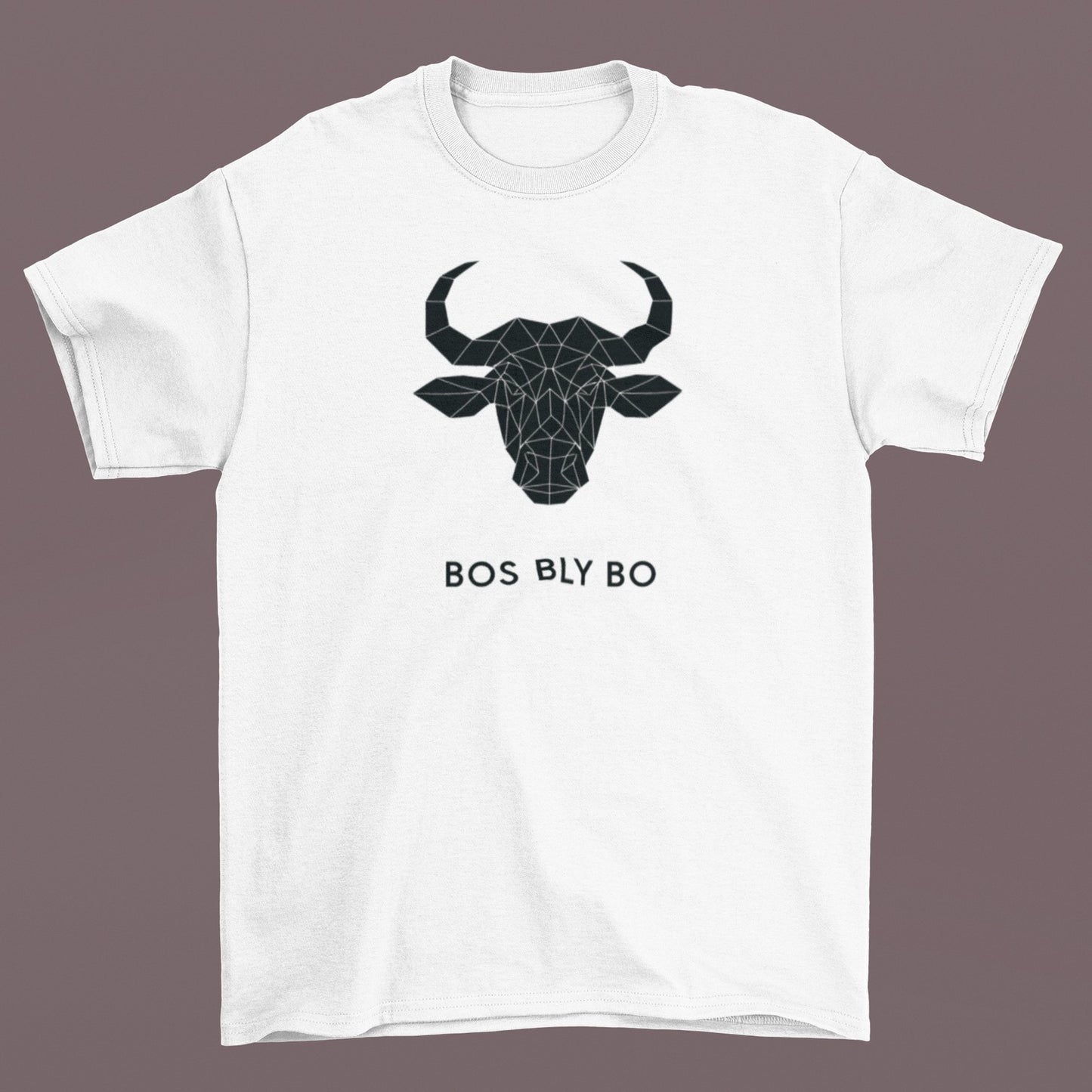 Geometric Buffalo Unisex Crew Neck T-Shirt