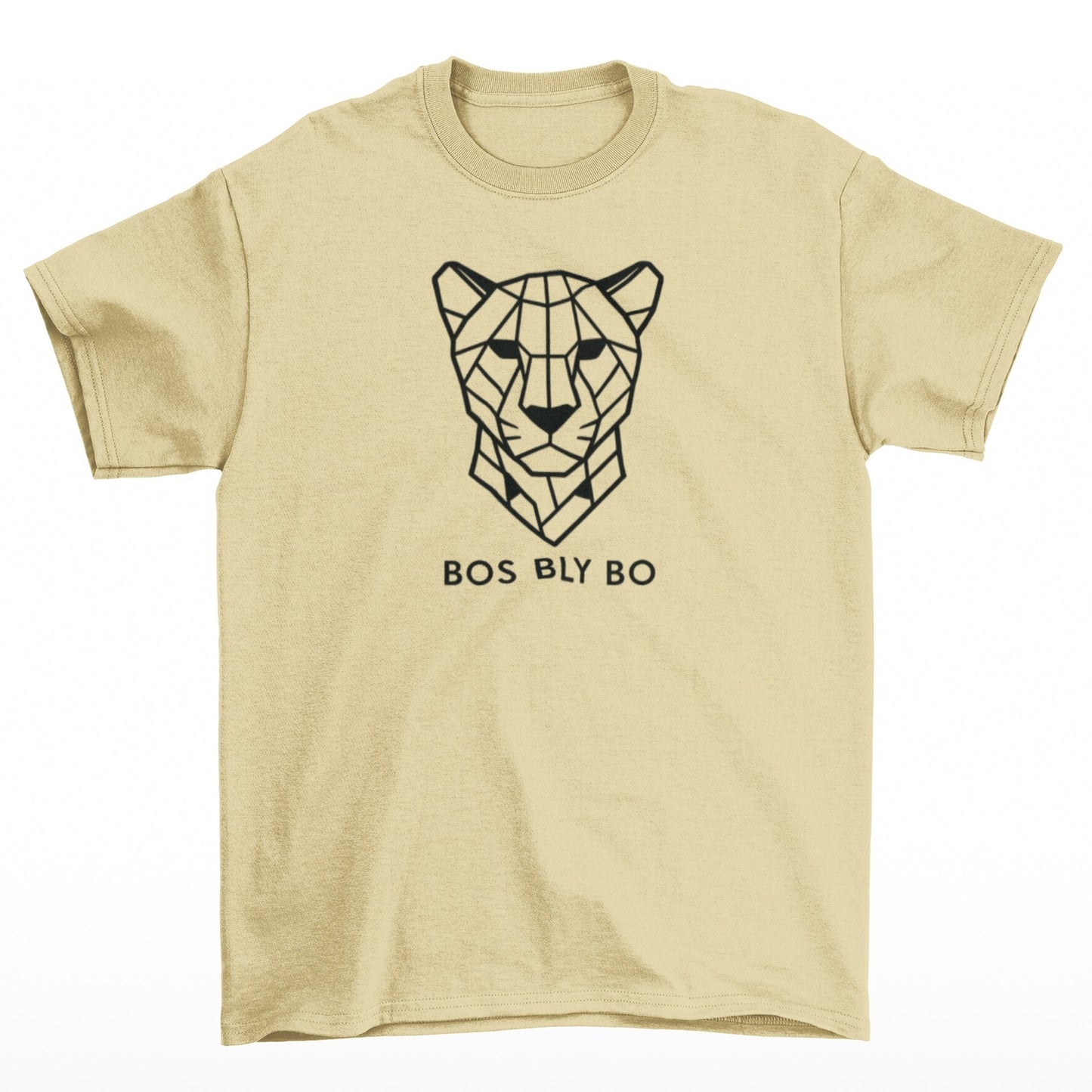 Geometric Cheetah Unisex Crew Neck T-Shirt