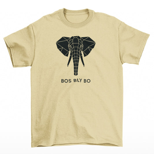 Geometric Elephant Unisex Crew Neck T-Shirt