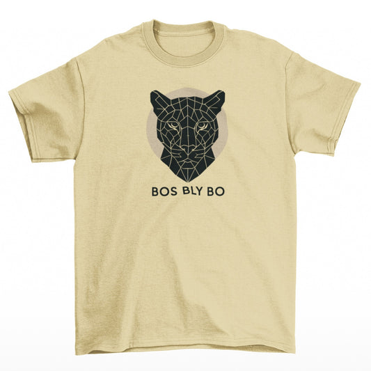 Geometric Leopard Unisex Crew Neck T-Shirt