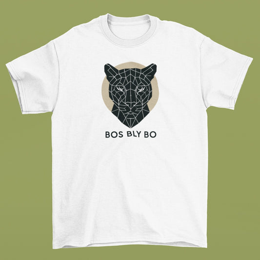 Geometric Leopard Unisex Crew Neck T-Shirt