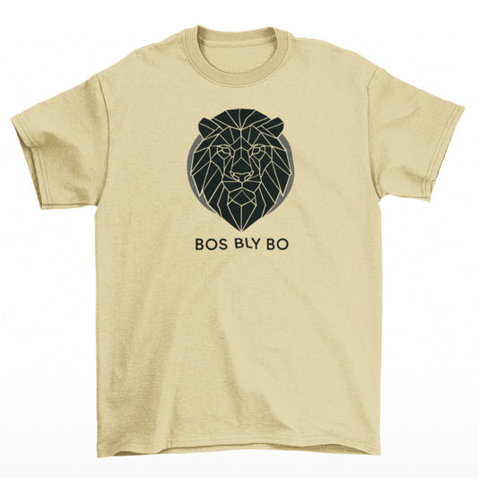 Geometric Lion Unisex Crew Neck T-Shirt
