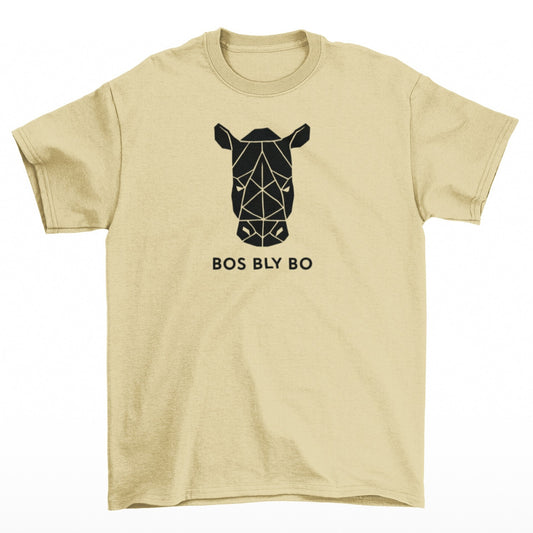 Geometric Rhino Unisex Crew Neck T-Shirt