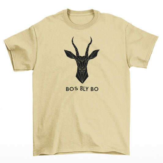 Geometric Springbok Unisex Crew Neck T-Shirt