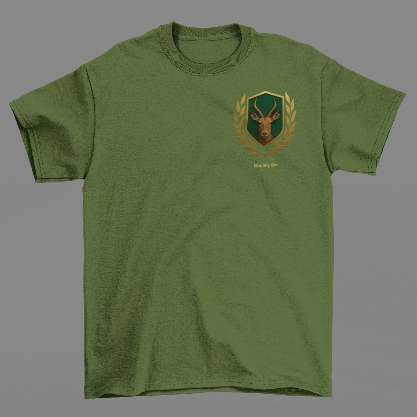 Green and Gold 2 Unisex Crew Neck T-Shirt