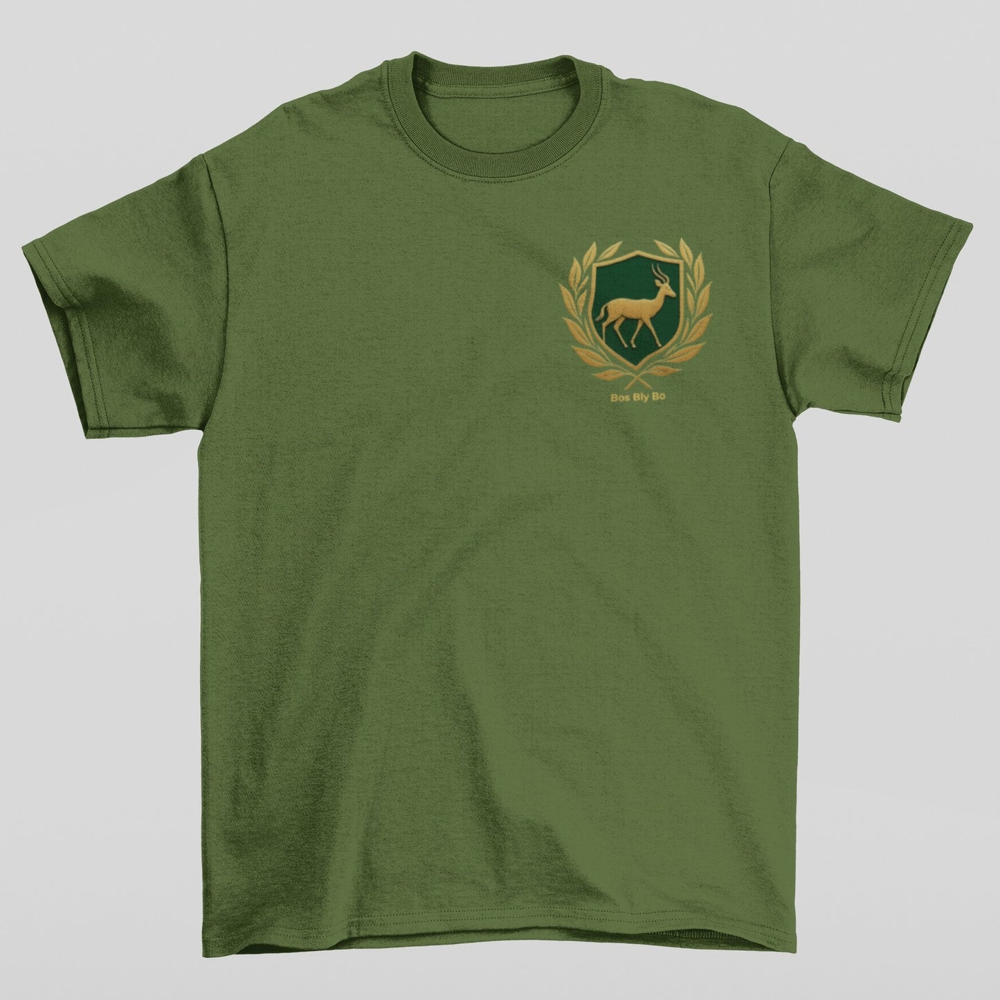 Green and Gold 1 Unisex Crew Neck T-Shirt