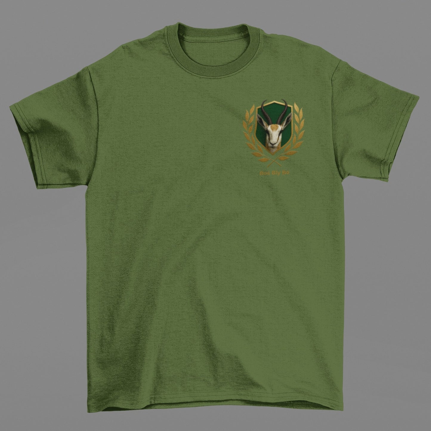 Green and Gold 3 Unisex Crew Neck T-Shirt