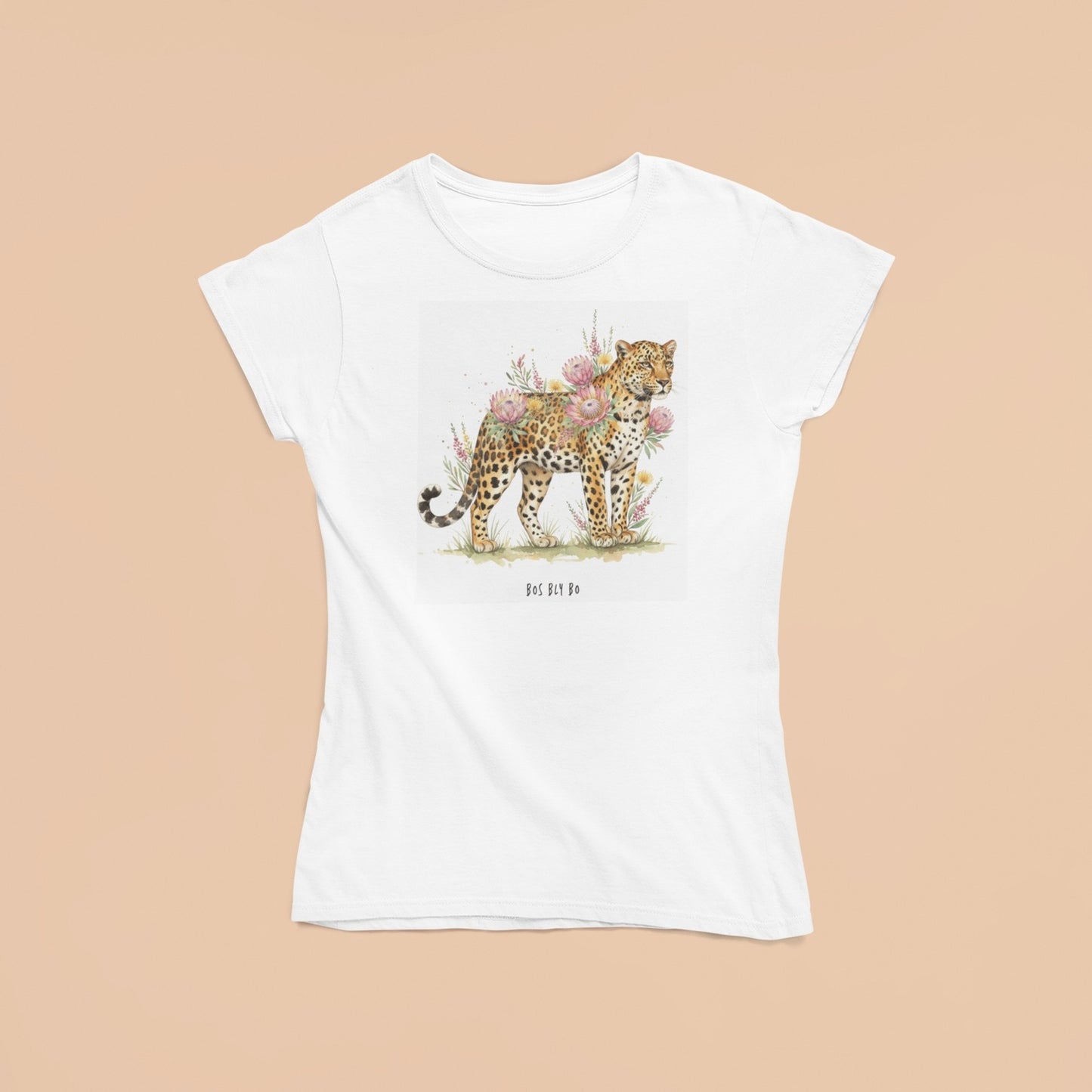 Leopard 2 Ladies Fitted T-Shirt