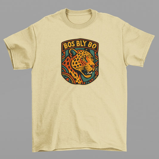 Leopard Patch 2 Unisex Crew Neck T-Shirt