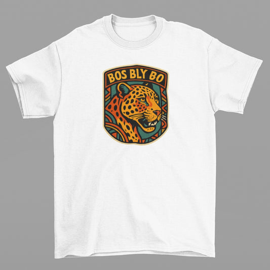 Leopard Patch 2 Unisex Crew Neck T-Shirt