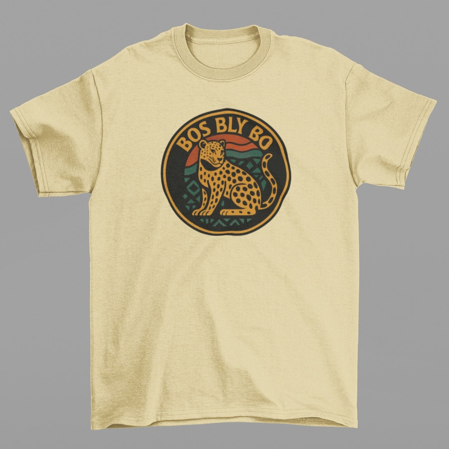 Leopard patch 1 Unisex Crew Neck T-Shirt