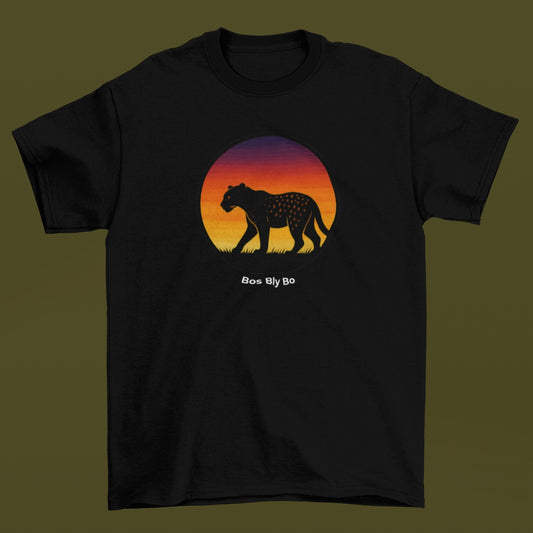 Sunset Leopard Unisex Crew Neck T-Shirt